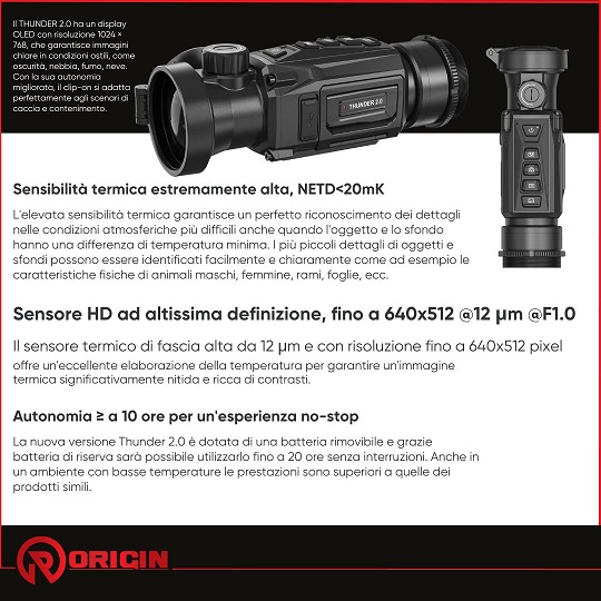 HIKMICRO THUNDER 2.0 TH35PCR Lens 35mm